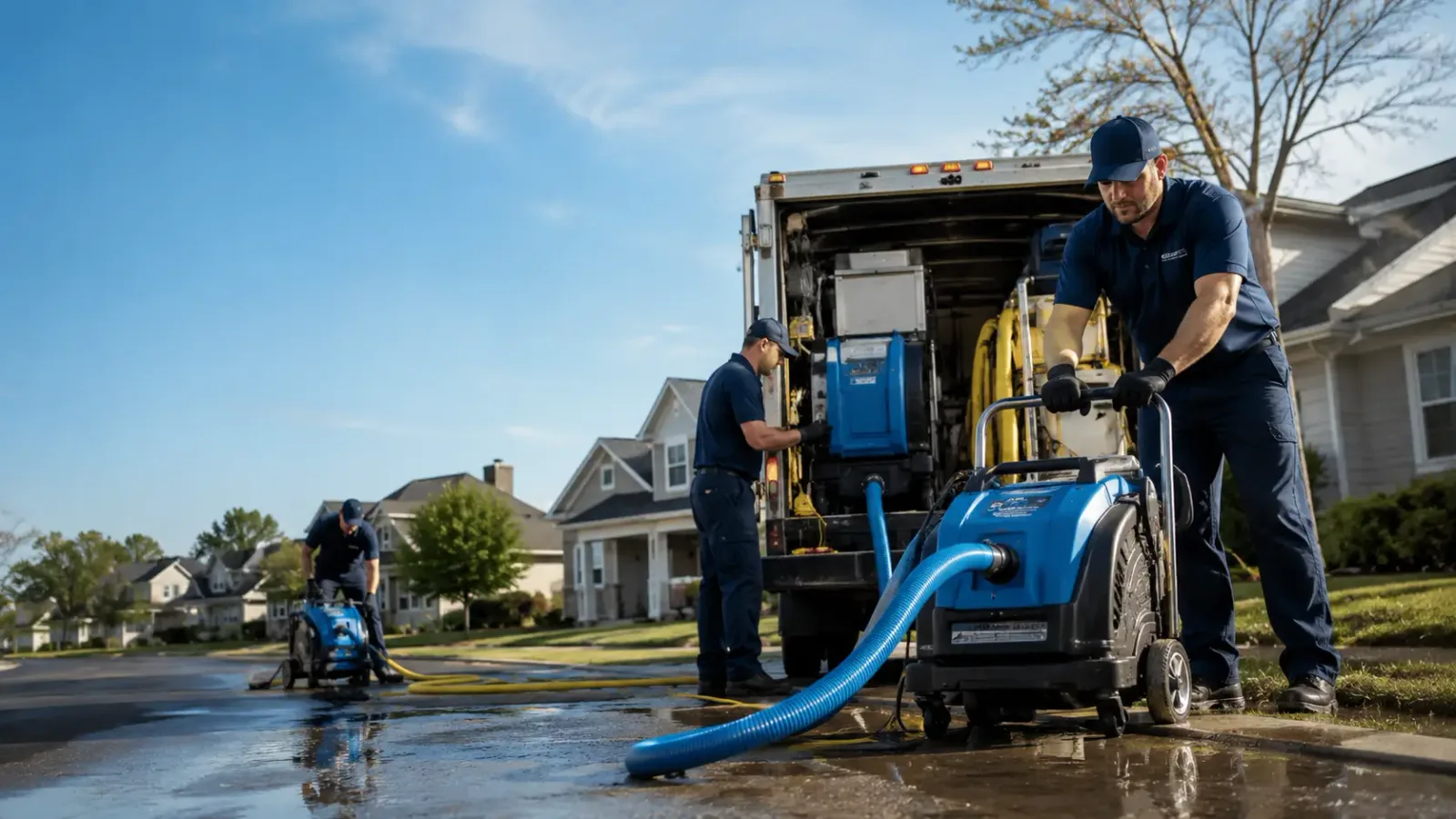 Flood Damage Cleanup in New Geneva, PA